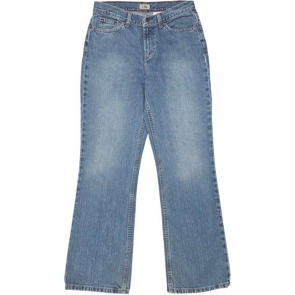 L.L. Bean Denim - VINTAGE LL Bean Jeans Womens 8 Blue Straight Leg‎ 100% Cotton Classic Denim 90s